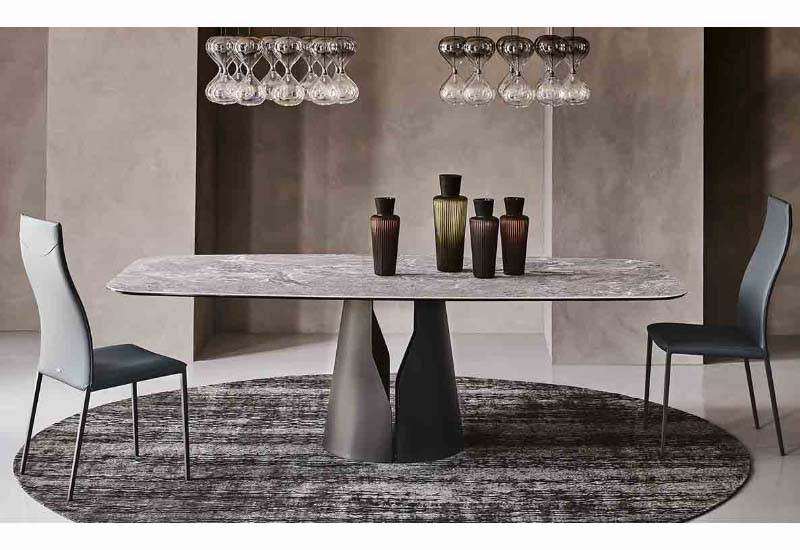 Стол круглый Giano Keramik от Cattelan Italia