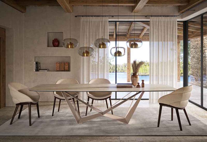 Стол Skorpio Keramik от Cattelan Italia