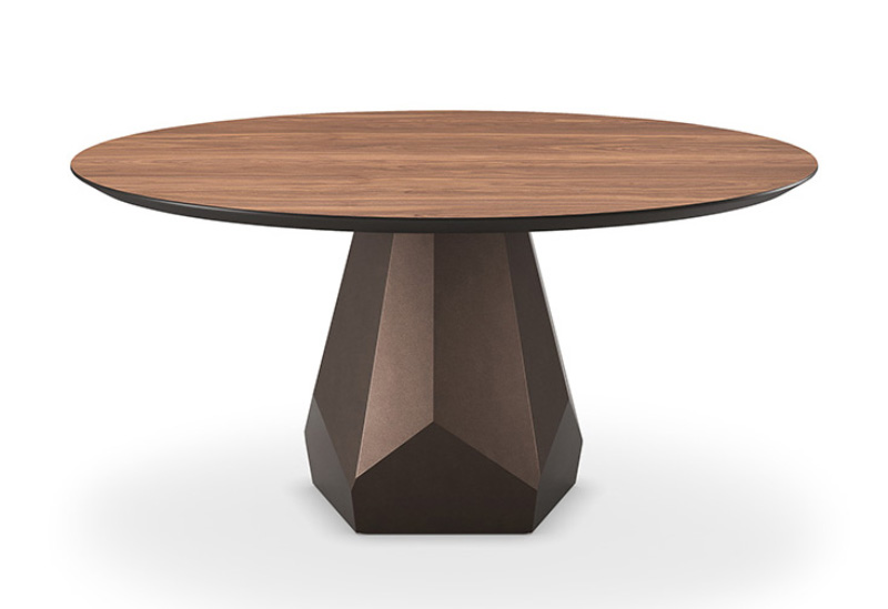 Стол круглый Zermatt Wood от Cattelan Italia