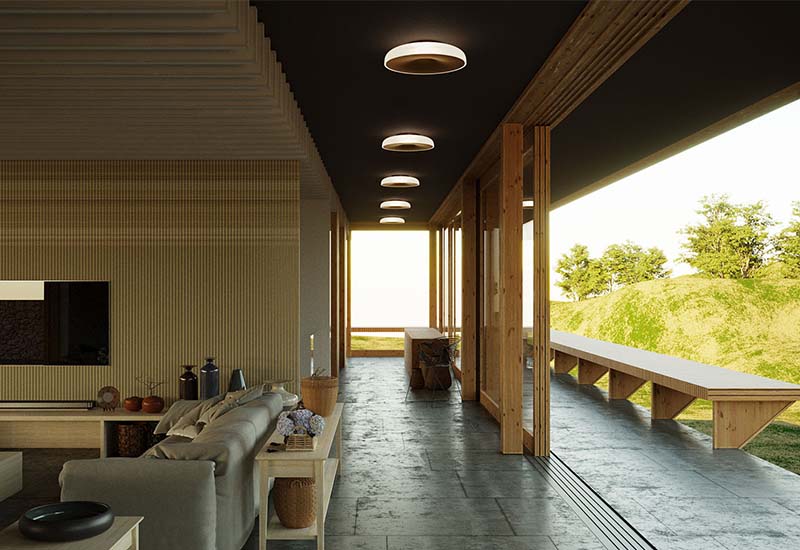 Потолочный светильник Chet-B от Martinelli Luce