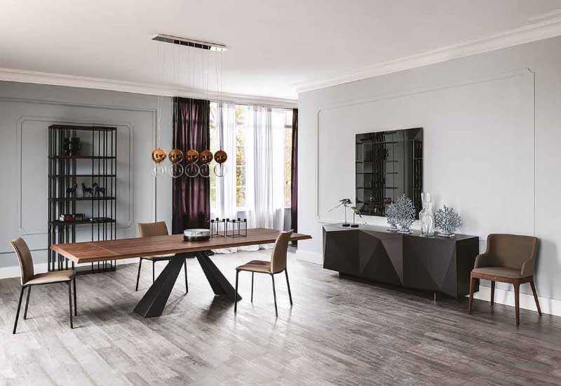 Стол раздвижной Eliot Wood Drive от Cattelan Italia