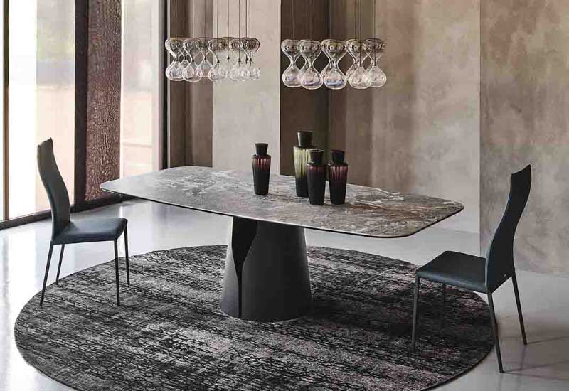 Стол круглый Giano Keramik от Cattelan Italia