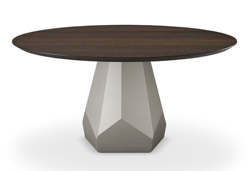 Стол круглый Zermatt Wood от Cattelan Italia