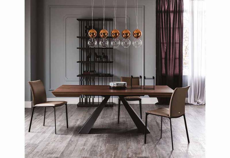 Стол раздвижной Eliot Wood Drive от Cattelan Italia