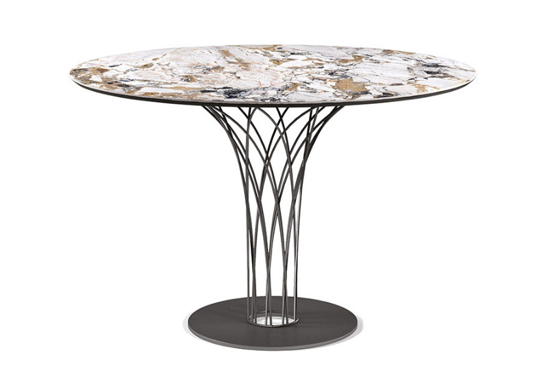 Стол круглый Nido Keramik Bistrot от Cattelan Italia
