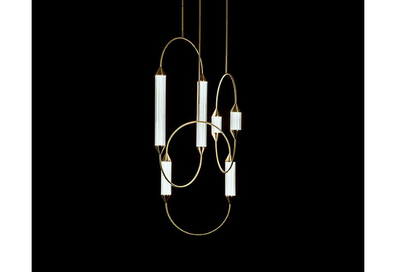 Подвесной светильник Giopato&Coombes Cirque Chandelier Weave Medium