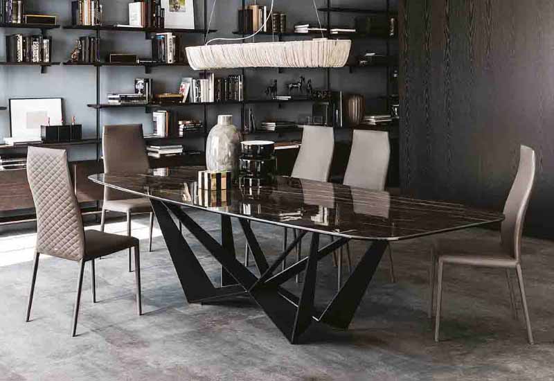 Стол Skorpio Keramik от Cattelan Italia